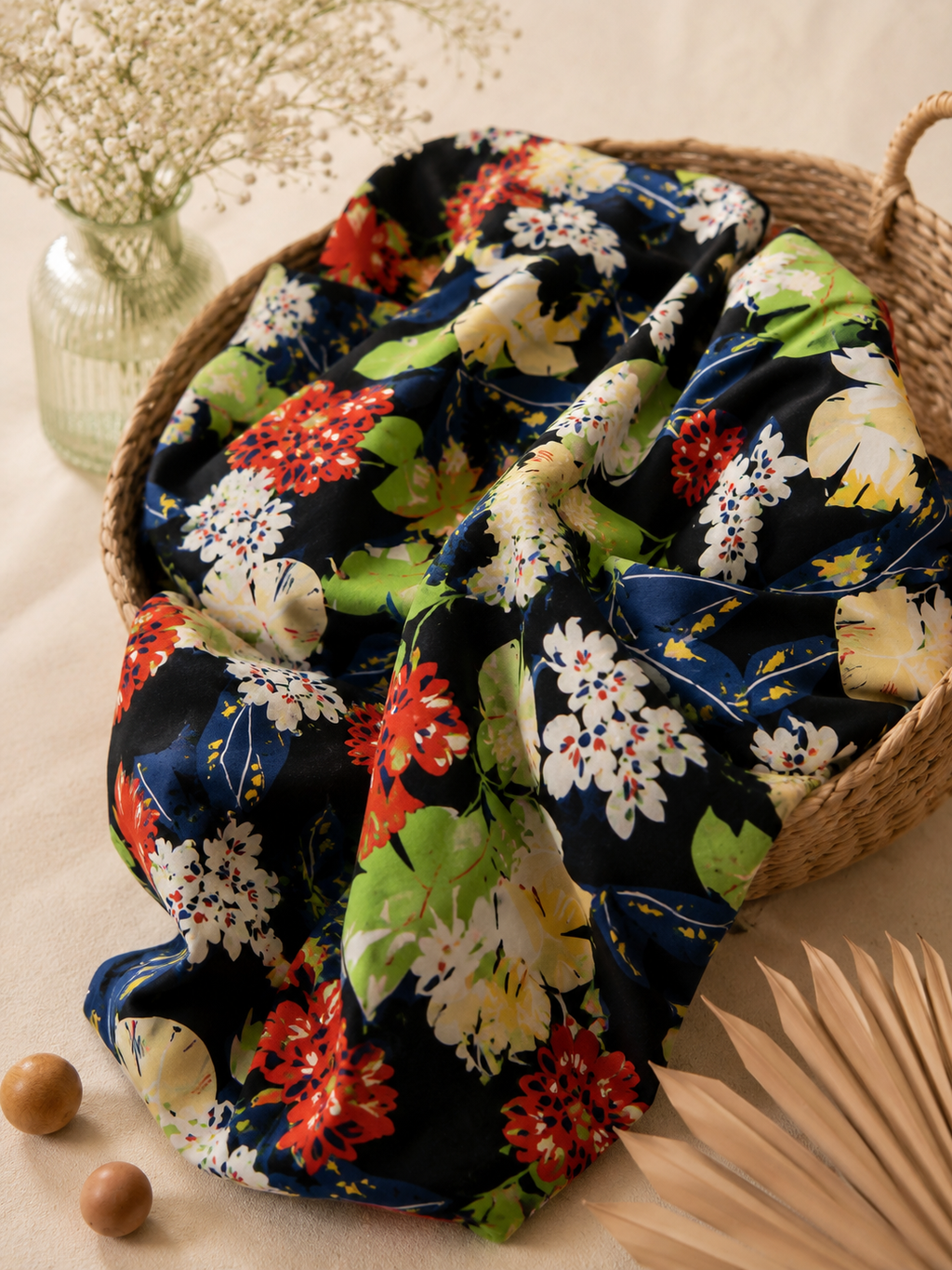 Black Printed 2piece printed Lawn - Printed Shirt and Trouser