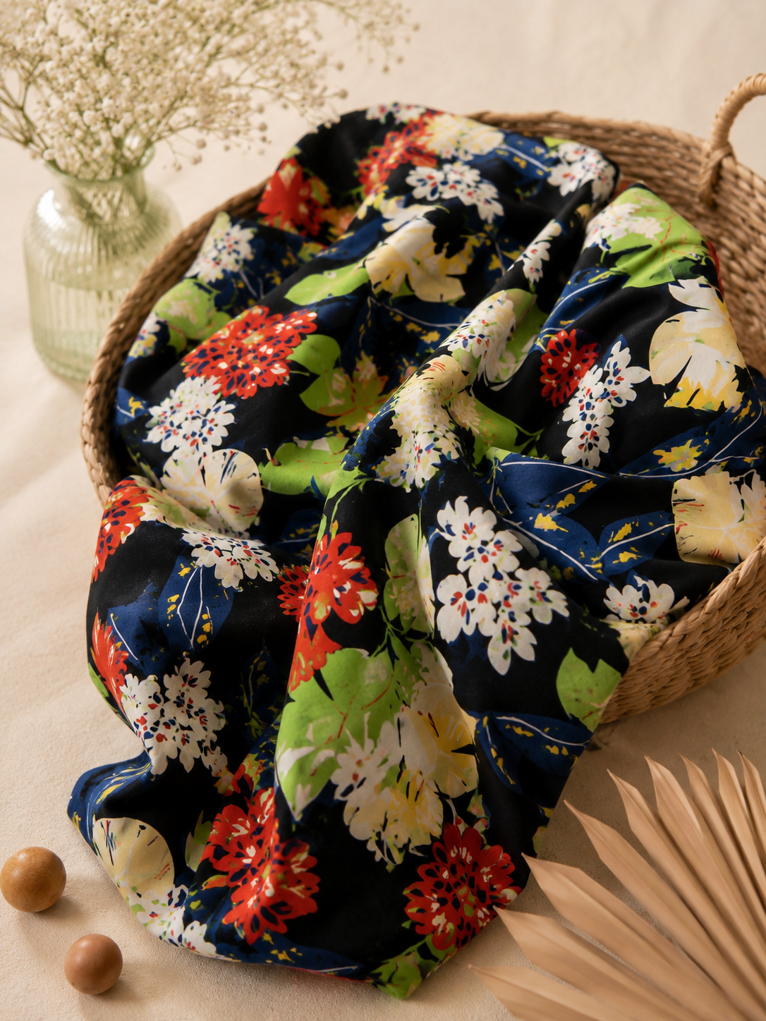 Black Printed 2piece printed Lawn - Printed Shirt and Trouser