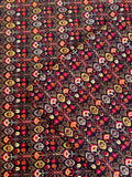 Winter Black Khaddar - 2pc printed unstiched suit