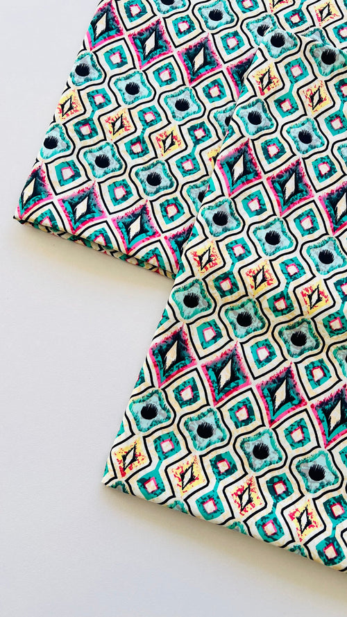 Digital Print linen 2pc Printed Suit