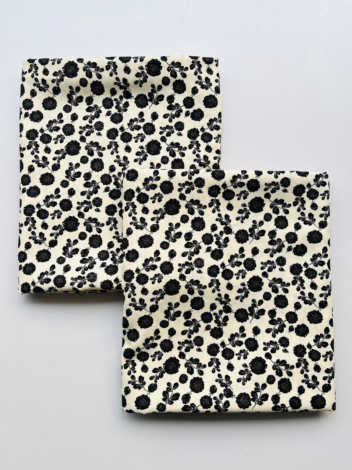 Woolen Cordouroy Creamy floral 2pc printed