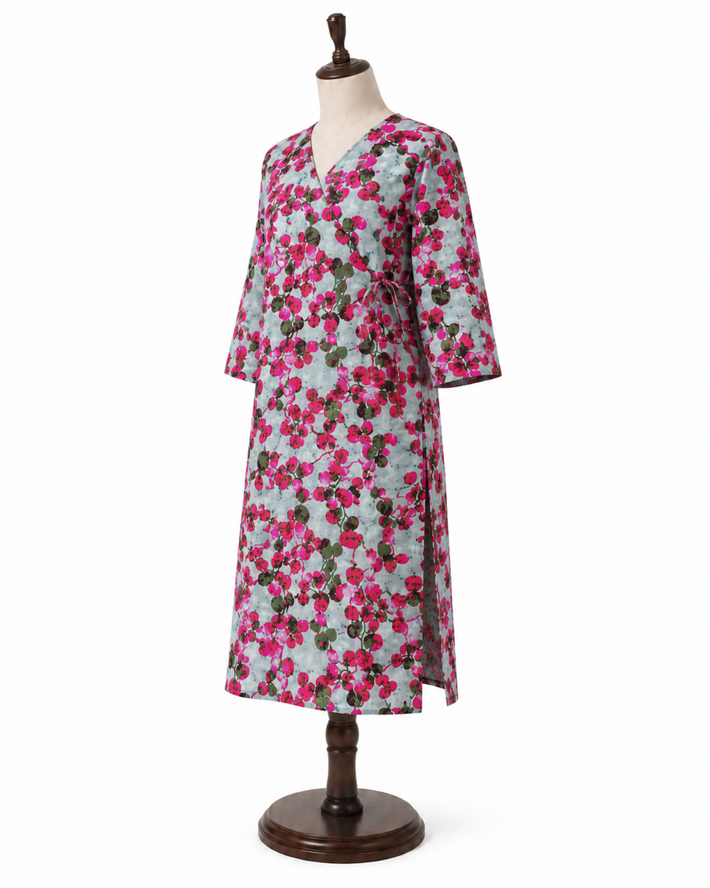 Fuchsia Vine – Floral Printed Linen