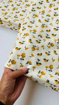 Woolen Courdoroy 2pc Printed Suit