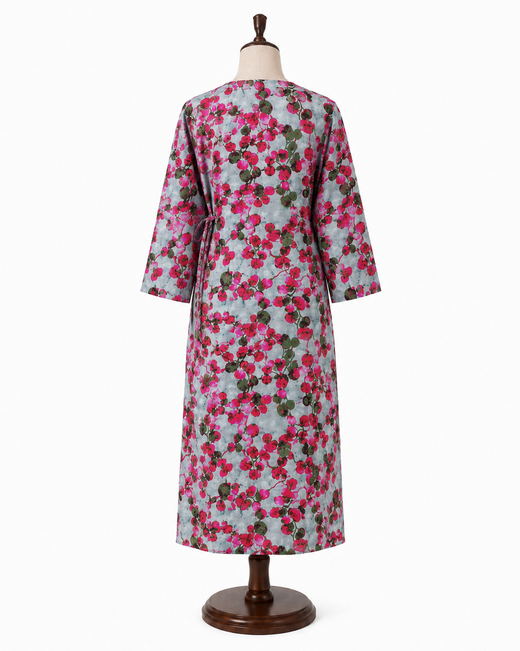Fuchsia Vine – Floral Printed Linen