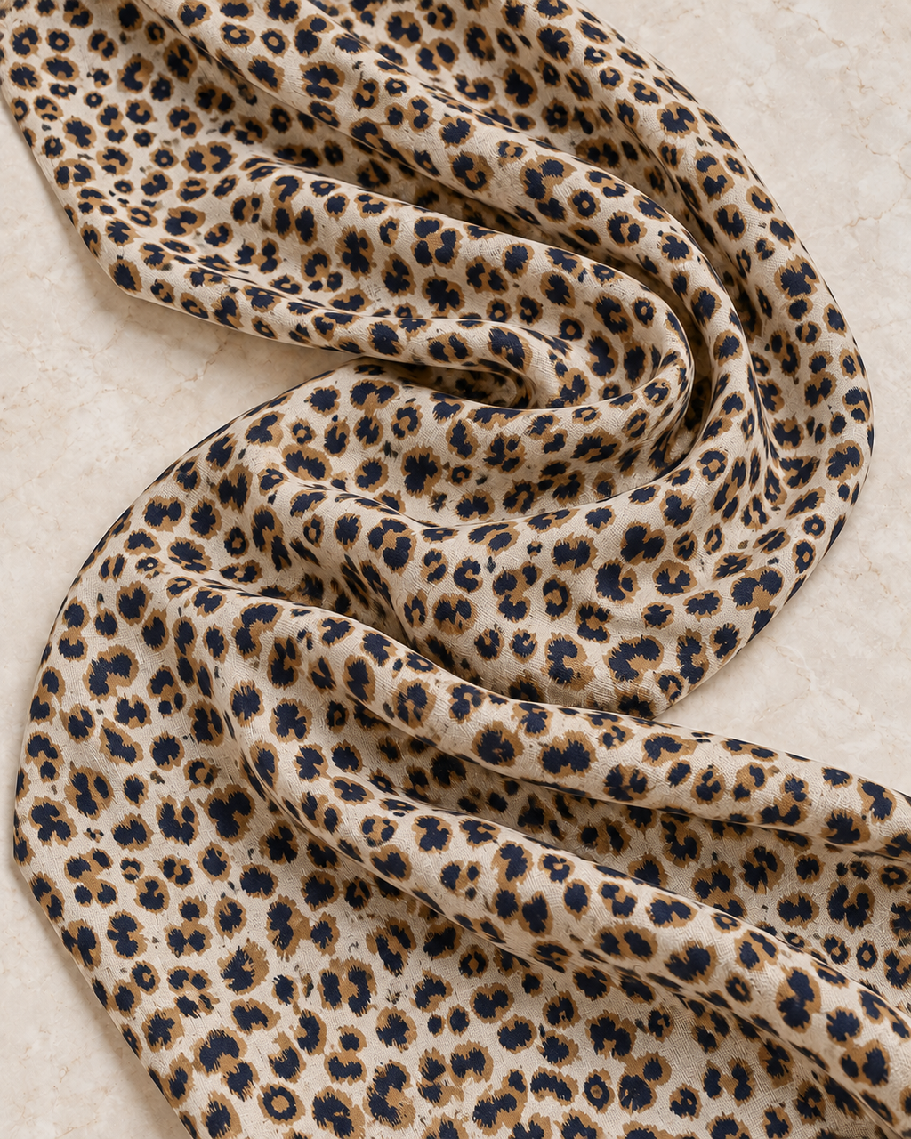 Wild Elegance – Leopard Print Unstitched Fabric